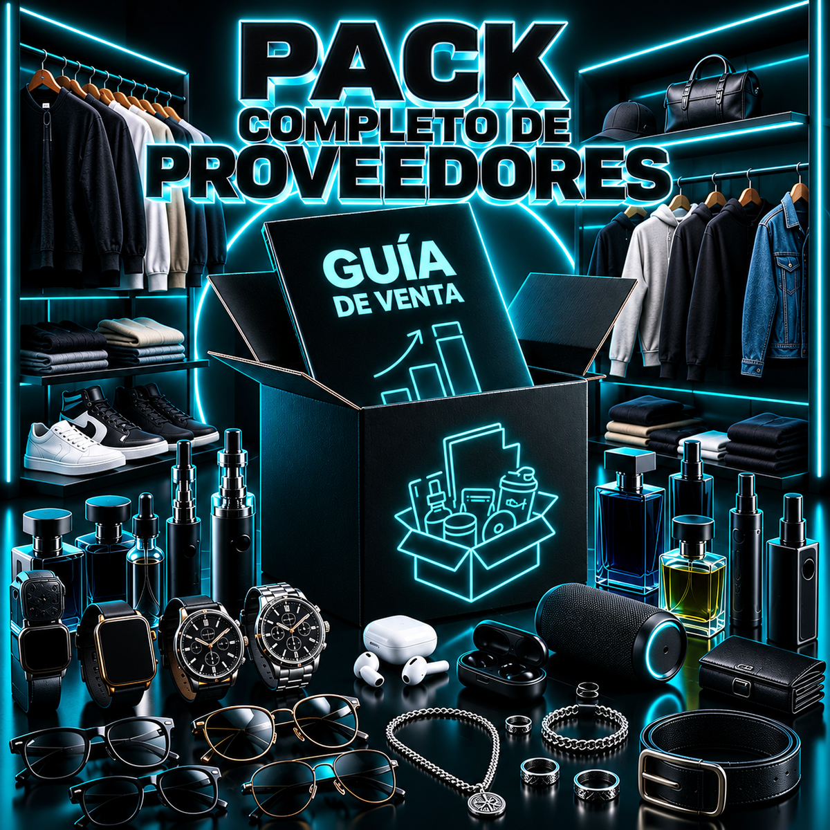 Pack de todos los proveedores + Guía de venta