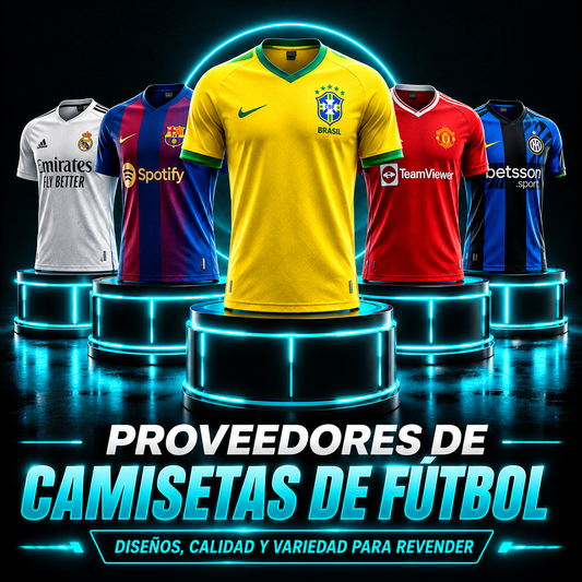 Proveedores de ropa de fútbol